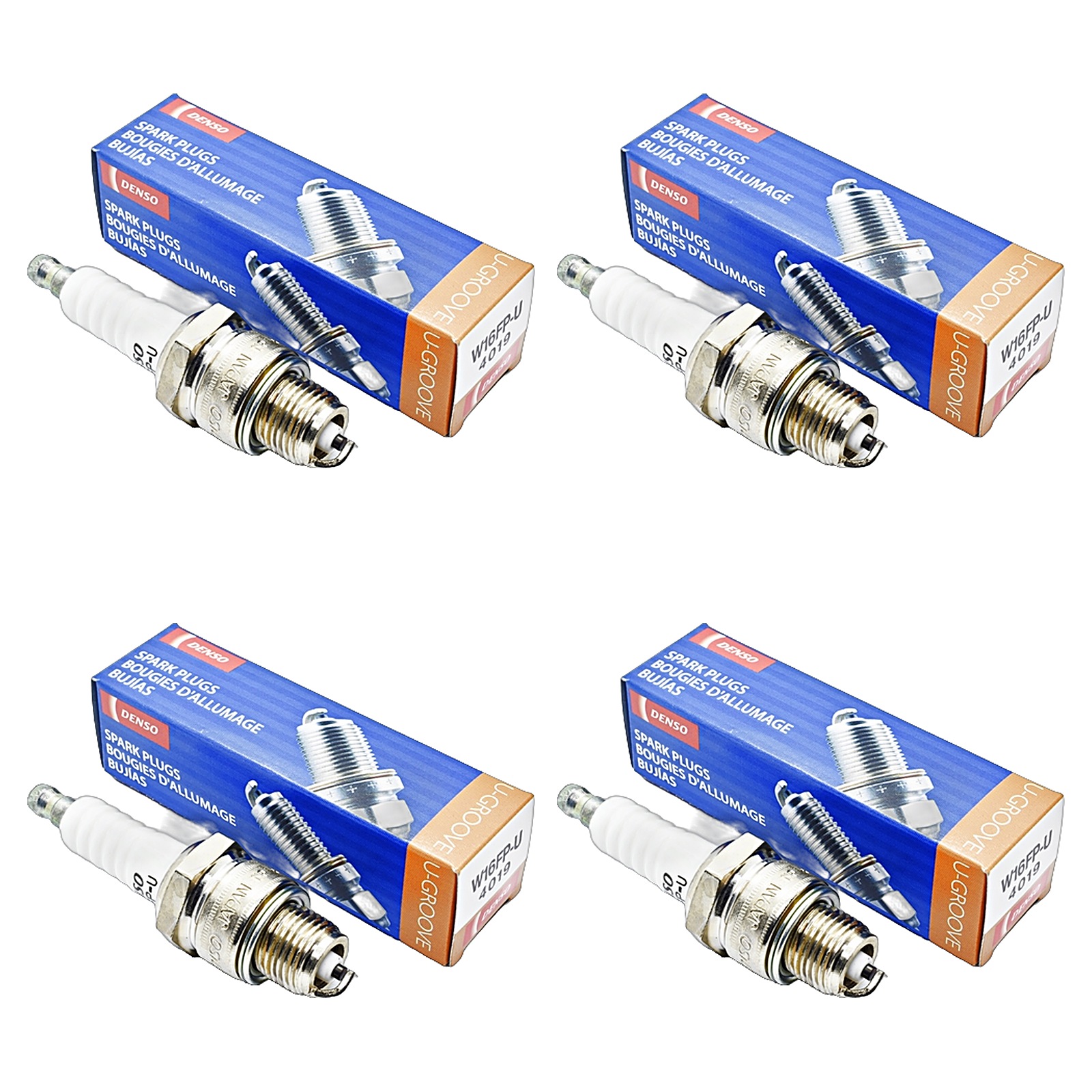 Kit Bujias Denso Cobre Citroen 2 Cv 0.4 3 Cv 0.6 Ami 8 0.6 Mehari 0.6 Ford Corcel 1.4